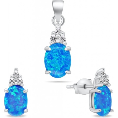 Brilio Silver set šperků SET245WB – Zboží Mobilmania