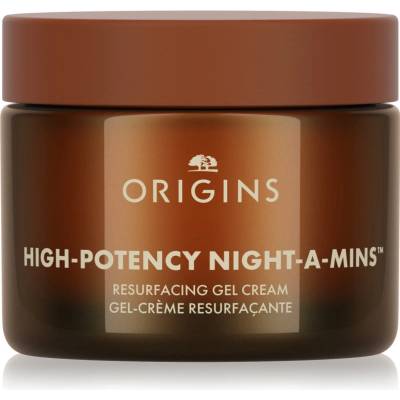 Origins High-Potency Night-A-Mins Oil-Free Resurfacing Gel Cream With Fruit-Derived AHAs стягащ хидратиращ крем за всички типове кожа на лицето 50ml