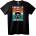 NOONEBRAND Тениска Пожарникар по Коледа - XL, Black