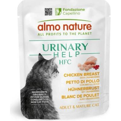 Almo Nature Cat HFC Urinary Help kuracie prsa s brusnicami 50 g