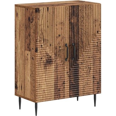 vidaXL Шкаф за баня HAARLEM Старо дърво 59, 5 x 31 x 80 см (896843)