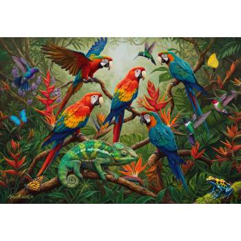Bluebird Puzzle - Puzzle Tropical Harmony - 1 000 piese