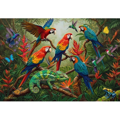 Bluebird Puzzle - Puzzle Tropical Harmony - 1 000 piese