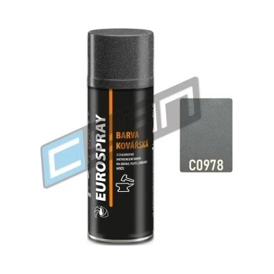 Colorlak sprej Eurospray kovářská barva 400 ml antracit