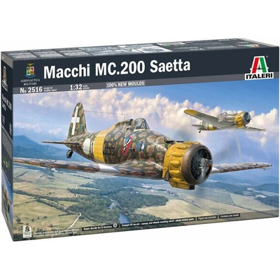 ITALERI Model Kit letadlo 2516 Macchi C.200 1:32