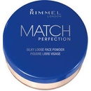 Rimmel Match Perfection Silky Loose Face Powder Sypký púder 10 g