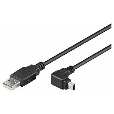 PremiumCord KU2M2A-90 USB 2.0 propojovací A-B mini 1.8m černý