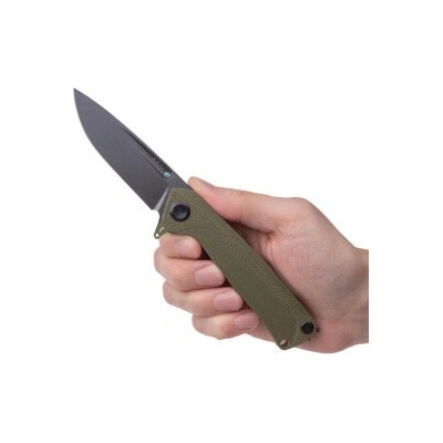Z200 PLUS, ANV Knives, DLC, G10, Olivový