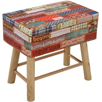 Image 1 of Bogdan Furniture Четирикрака табуретка-пейка Мебели Богдан Tab