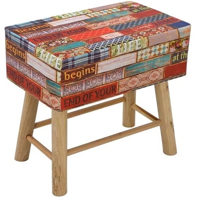 Bogdan Furniture Четирикрака табуретка-пейка Мебели Богдан Tab