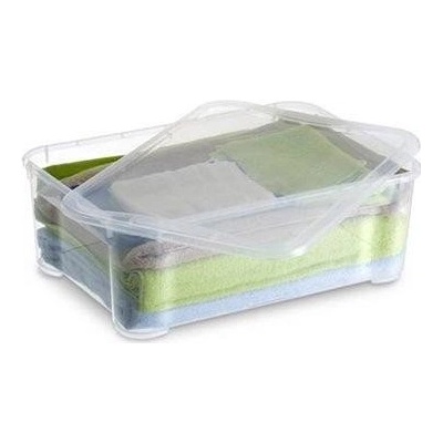 Kis úložný kufr 31,5 l 55,5 × 39 × 19 cm průhledná