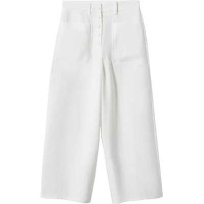 MANGO Панталон бяло, размер m