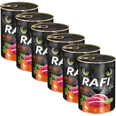 RAFI Cat Възрастни Пате с Патешко 6 x 400 г