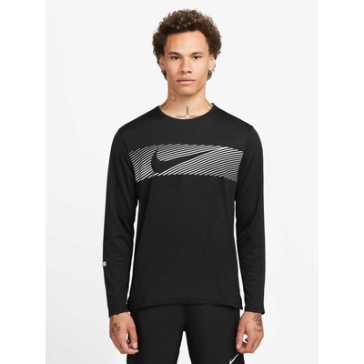 Nike Блуза m nk df uv miler top ls flash