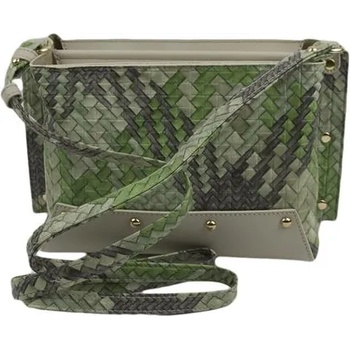 Image 1 of Български обувки Елегантна дамска чанта в зелени нюанси 895-38