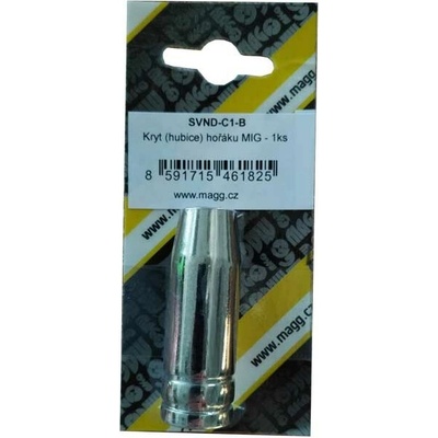 MAGG Kryt - hubice hořáku MIG, délka 53 mm, pr. 12 mm, balení 1 kus
