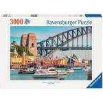 Ravensburger Пъзел Ravensburger от 3000 части - Тайната страна на Сидни (7012001419)