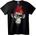NOONEBRAND Тениска Градска Маймуна с Шапка - 2XL, Black