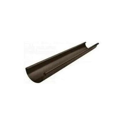 Okapový žlab r.š.333mm pozinkovaný Lakovaný RAL 8019 šedohnědá dl.5m