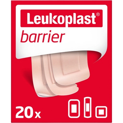 LLeukoplast barrier náplasť na rany 3 veľkosti 1 x 20 ks