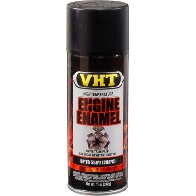 VHT Engine Enamel barva na motory 312 g černá matná