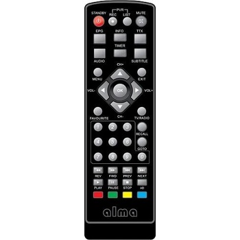 Dálkový ovladač Alma pro HEVC TESLA TE-380 mini/Alma 2880 (DOVAL00046)