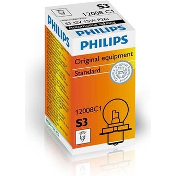 Image 1 of Philips Крушка PHILIPS S3, 12V, 15W, 240lm 1 бр
