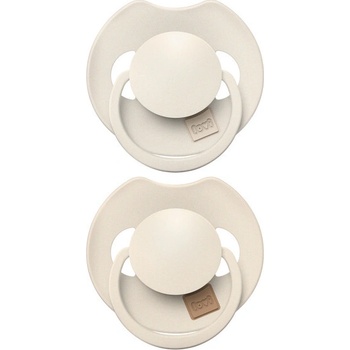 Lovi cumlík silikon dynamický Prime 2ks Coconut/Ivory