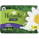 Naturella Дамски превръзки с крилца Naturella Ultra - Night, с лайка, 7 броя