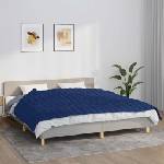 Pure Line Home Тежко одеяло синьо 155x220 см 11 кг