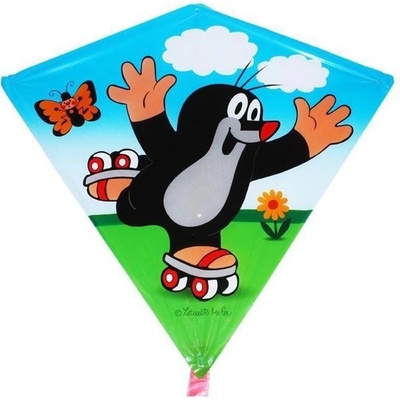 WIKY Drak Krtek na bruslích 68*73cm 170948 – Zboží Dáma