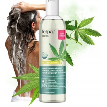 Tołpa Green Strengthening šampón pre oslabené a poškodené vlasy 300 ml