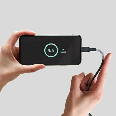 F-Energy CB-05C USB C na USB QC4.0 PD 5A 240W Carbon 1m černý