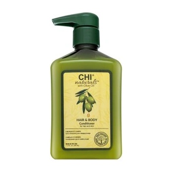 CHI Naturals with Olive Oil Hair & Body Conditioner Балсам за коса и тяло 340 ml