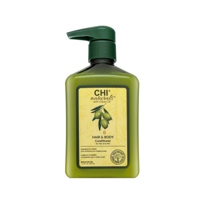 CHI Naturals with Olive Oil Hair & Body Conditioner Балсам за коса и тяло 340 ml