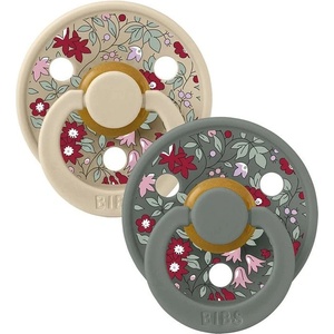 BIBS Залъгалки Bibs - Liberty, 6-18 м, 2 броя, Chamomile Lawn - Pine Mix (12012104) - baby