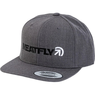 Meatfly Skipper Snapback tmavo šedá
