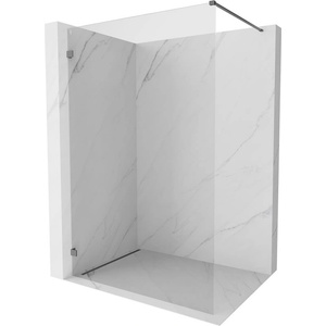 Mexen Lunar стена за душ Walk-in лява 50 x 200 см, прозрачна 8 мм, пистолетен метал - 830-050-000-95-00-L (830-050-000-95-00-L)