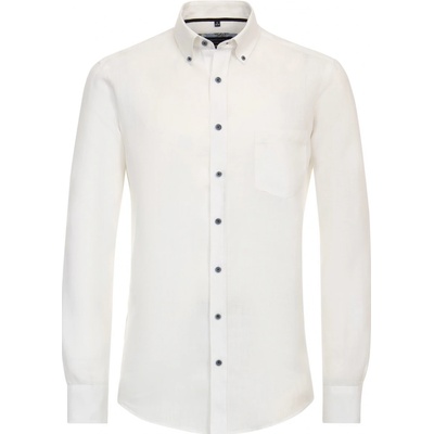 Casa Mode pánska l'anová košeľa casual fit biela