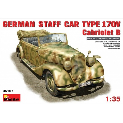 Miniart German Staff Car MB 170V. Cabriolet 1:35