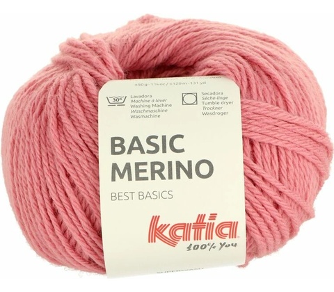 Katia Basic Merino 26 ružová