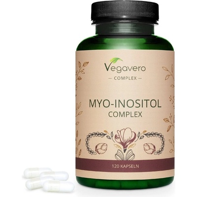Myo-Inositol Complex/ Мио-инозитол комплекс, 120 капсули, 100% Vegan Vegavero (VV-VITA-231)