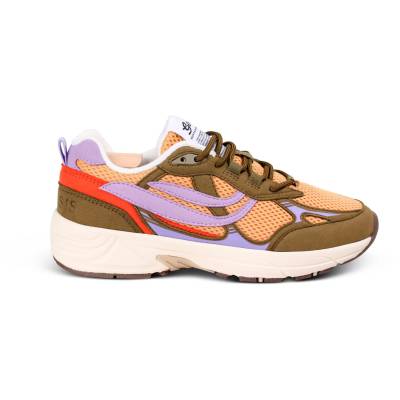 Маратонки Genesis Footwear G-Eco`99 Multi Colour Sneakers - Olive / Mustard / Lavender - размер 42 (EU) (024-2125-0317)