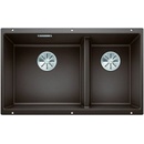 BLANCO SUBLINE 430/270-U SILGRANIT kávová