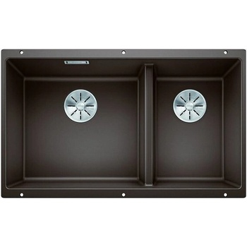 BLANCO SUBLINE 430/270-U SILGRANIT kávová