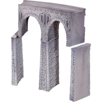 Noch 58664 H0 viadukt z lámaného kamene 1kolejný univerzální 44 mm x 245 mm