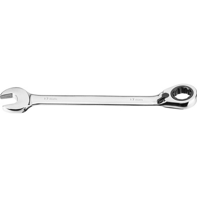 Neo Tools plochý očkový klíč s ráčnou 17 mm 09-329