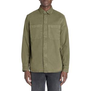 Celio Мъжка риза Celio Lanime в цвят каки Celio | Zelen | МЪЖЕ | S