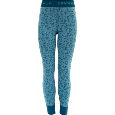 Devold Duo Active Merino Longs Kid Moon