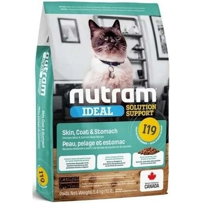 Nutram Ideal Sensitive Cat 3 x 5,4 kg